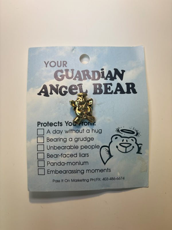13. Guardian Angel Bear Pin
