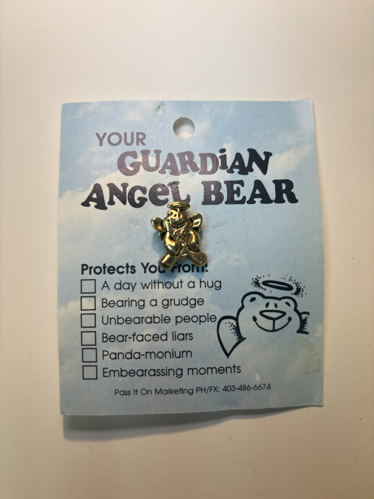 13. Guardian Angel Bear Pin
