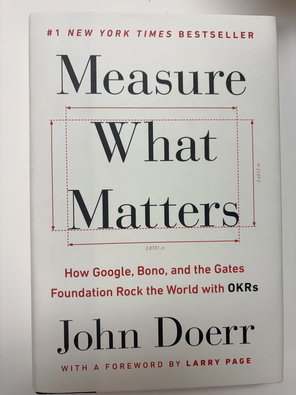 39. Measure What Matters book