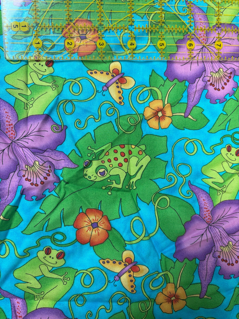 Frogs, Tree Frogs, and Butterflies