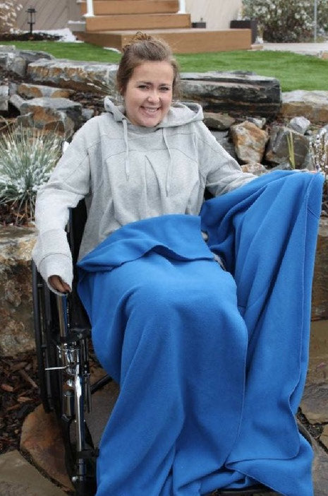 Wrap-About Wheelchair Blanket for Children & Adults - InnovAID